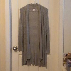 Long Gray Knit Cardigan🧥